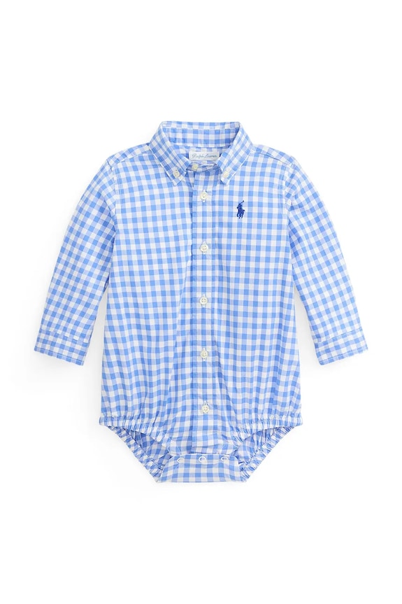 Bavlnené body pre bábätká Polo Ralph Lauren modrá 320B14080001