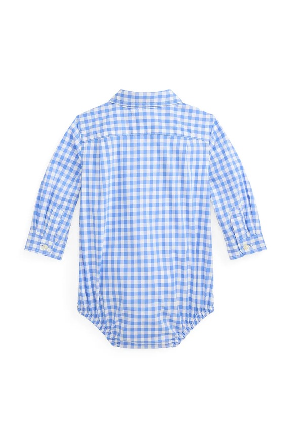 Bavlnené body pre bábätká Polo Ralph Lauren 320B14080001 modrá SS26