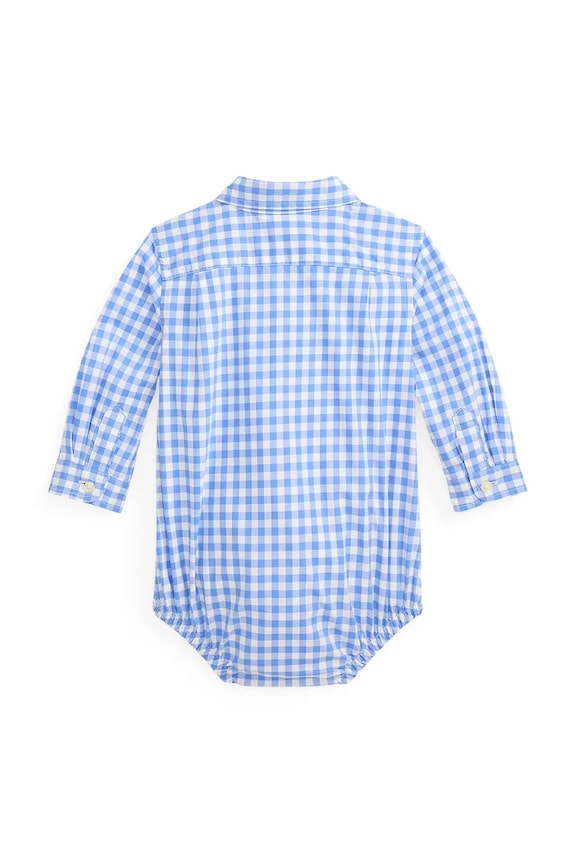 Bavlnené body pre bábätká Polo Ralph Lauren 320B14080001 modrá SS26