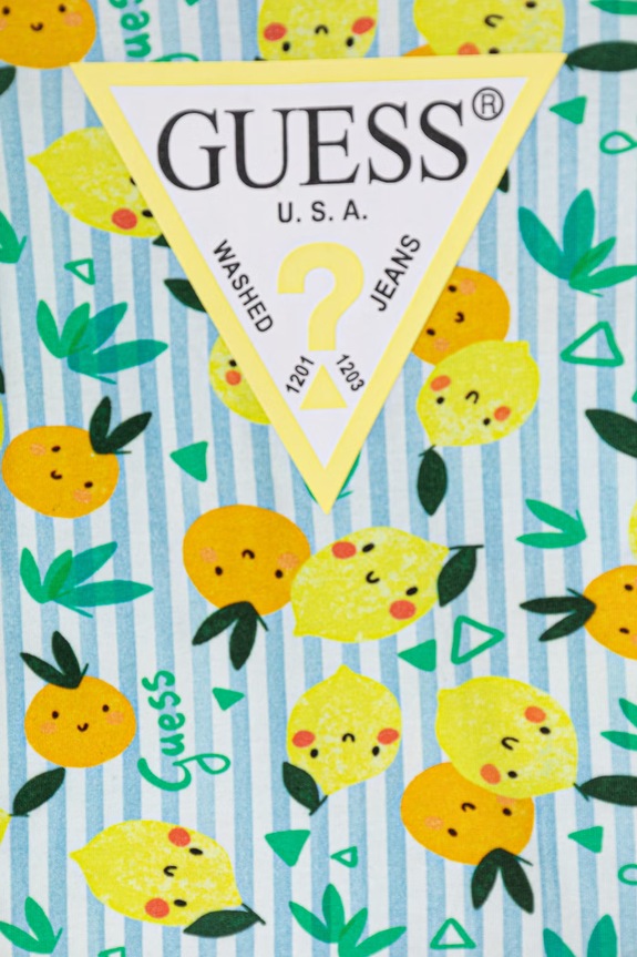 CHLAPEC Dětské rampery Guess P6GG00.K6YW1.PPY2.M modrá