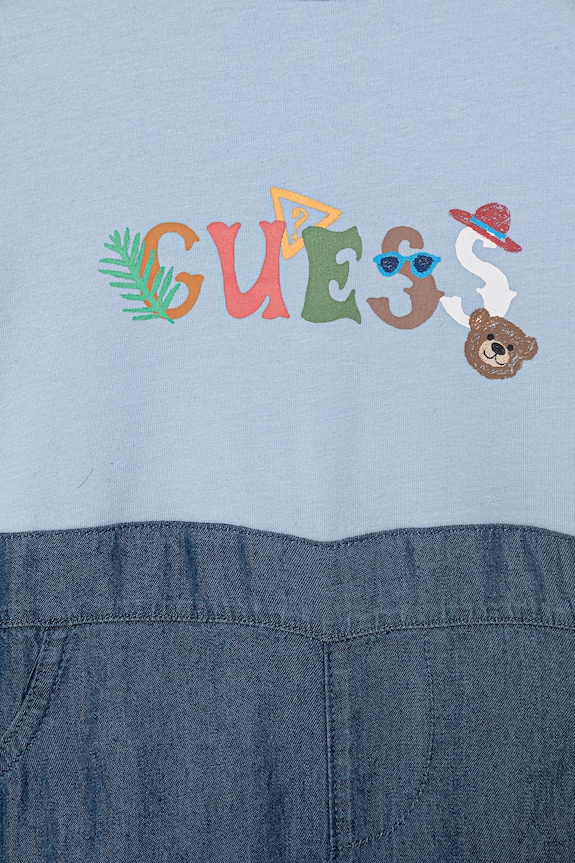Chlapec Guess overal dojčenský P6GG06.K6YW0.PPY2.M modrá