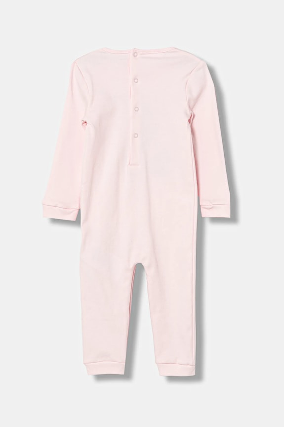 Guess pajacyk niemowlęcy bawełniany H6RW01.KA6W4.PPY2.G różowy SS26