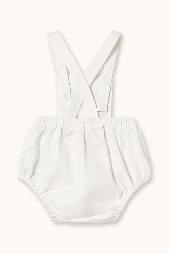 Tinycottons body din bumbac pentru bebeluși MINI CHERRIES TWILL BODY SS26.315 alb SS26