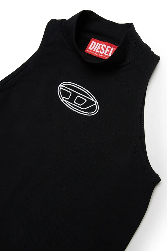 Κοριτσίστικα Βαμβακερό παιδικό κορμάκι Diesel BVODY Body J02577.KYA0L μαύρο