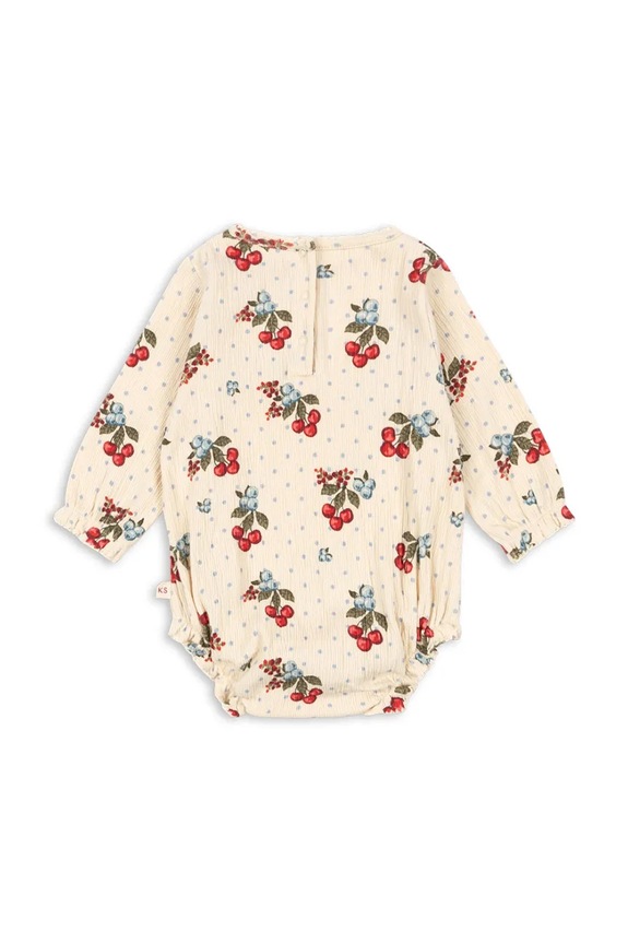 Konges Sløjd body bebe CHLEO ROMPER GOTS KS104731.PPY2 bej SS26