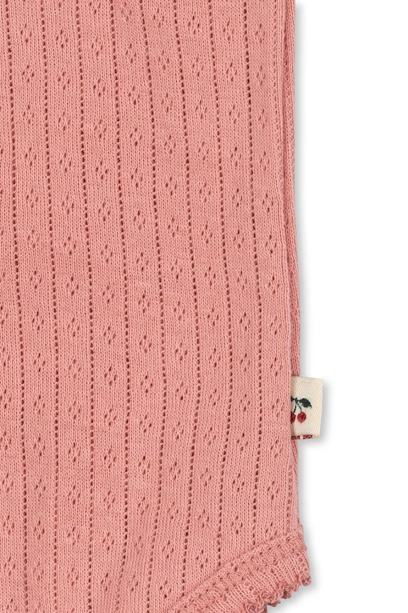 Βαμβακερά φορμάκια για μωρά Konges Sløjd MINNIE SS BODY GOTS ροζ KS105008.PPY2