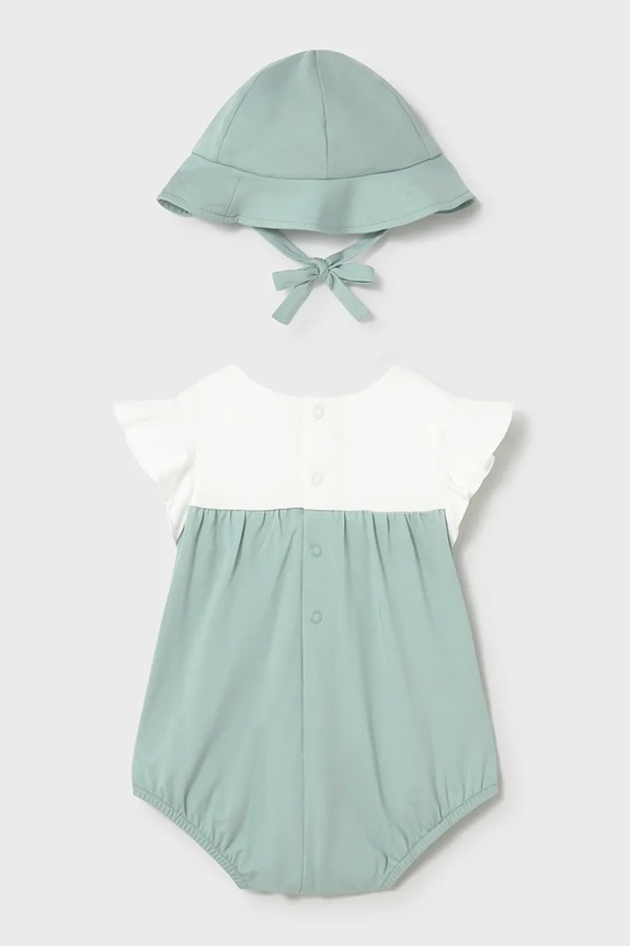 Dziewczynka Mayoral Newborn body niemowlęce 1602.2E.Newborn.PPY2 zielony