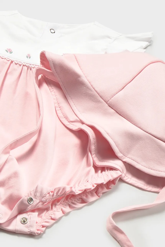 Dziewczynka Mayoral Newborn body niemowlęce 1602.2E.Newborn.PPY2 różowy