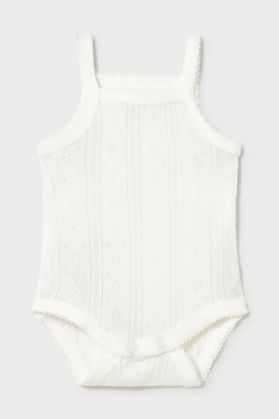 Pamučni bodi za bebe Mayoral Newborn bež 1702.2D.Newborn.PPY2