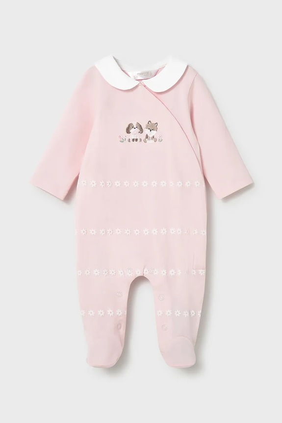 Mayoral Newborn śpioszki niemowlęce 2-pack 1703.2D.Newborn.PPY2 różowy SS26