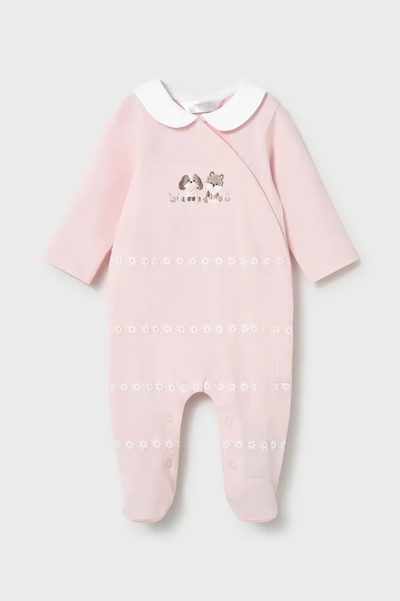 Mayoral Newborn śpioszki niemowlęce 2-pack 1703.2D.Newborn.PPY2 różowy SS26