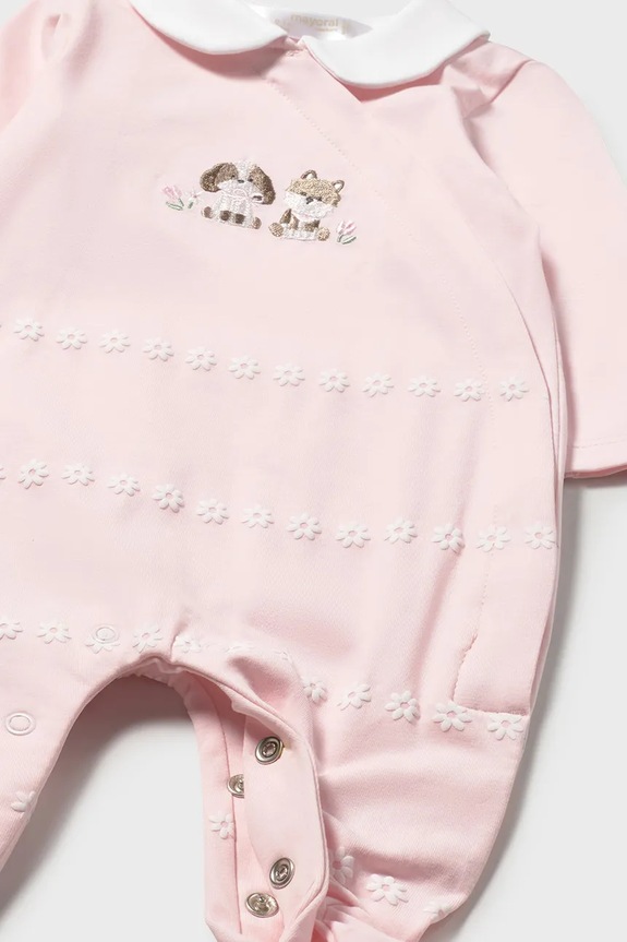 Mayoral Newborn śpioszki niemowlęce 2-pack różowy 1703.2D.Newborn.PPY2