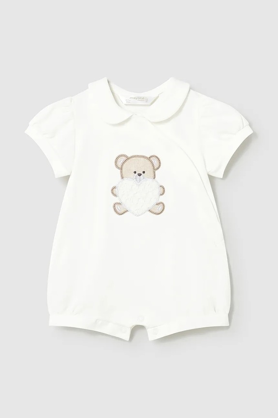Βρεφικά φορμάκια Mayoral Newborn 2-pack 1704.2B.Newborn.PPY2 μπεζ SS26