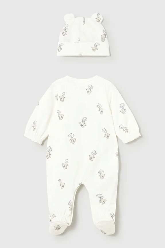Mayoral Newborn śpioszki niemowlęce 1706.2F.Newborn.PPY2 beżowy SS26