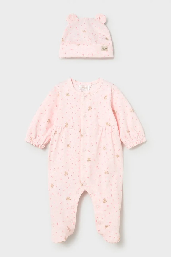 Mayoral Newborn costum bebe roz 1706.2F.Newborn.PPY2