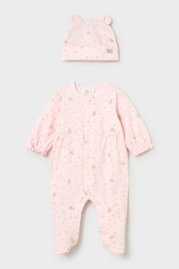 Mayoral Newborn costum bebe roz 1706.2F.Newborn.PPY2
