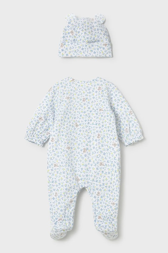 Mayoral Newborn śpioszki niemowlęce 1706.2F.Newborn.PPY2 niebieski SS26