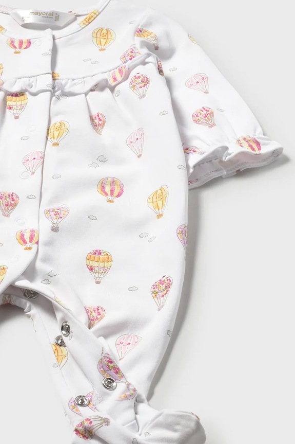 Φόρμες μωρού Mayoral Newborn 2-pack κίτρινο 1708.2G.Newborn.PPY2