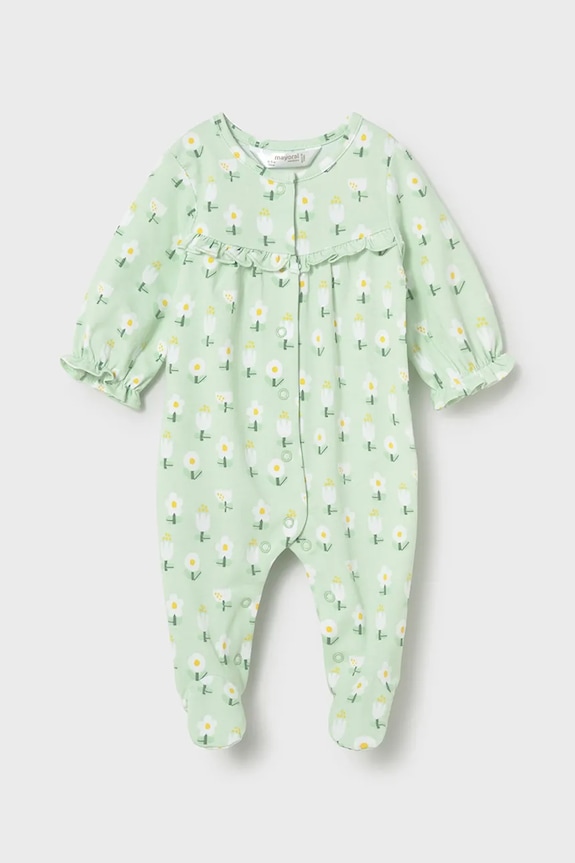 Mayoral Newborn śpioszki niemowlęce 2-pack 1708.2G.Newborn.PPY2 zielony SS26