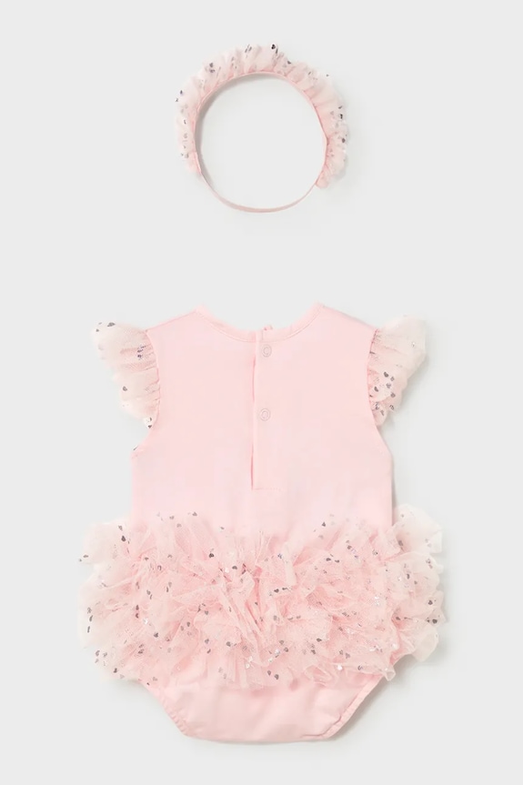 Mayoral Newborn body niemowlęce 1729.2B.Newborn.PPY2 różowy SS26