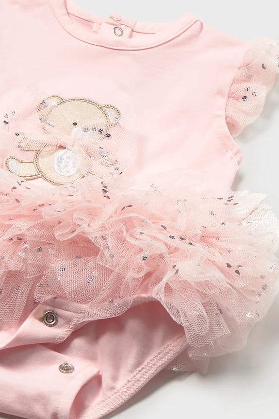 Dziewczynka Mayoral Newborn body niemowlęce 1729.2B.Newborn.PPY2 różowy