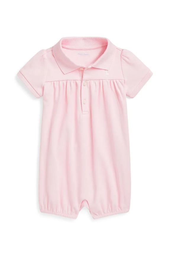 Detské bavlnené dupačky Polo Ralph Lauren ružová 310734900026