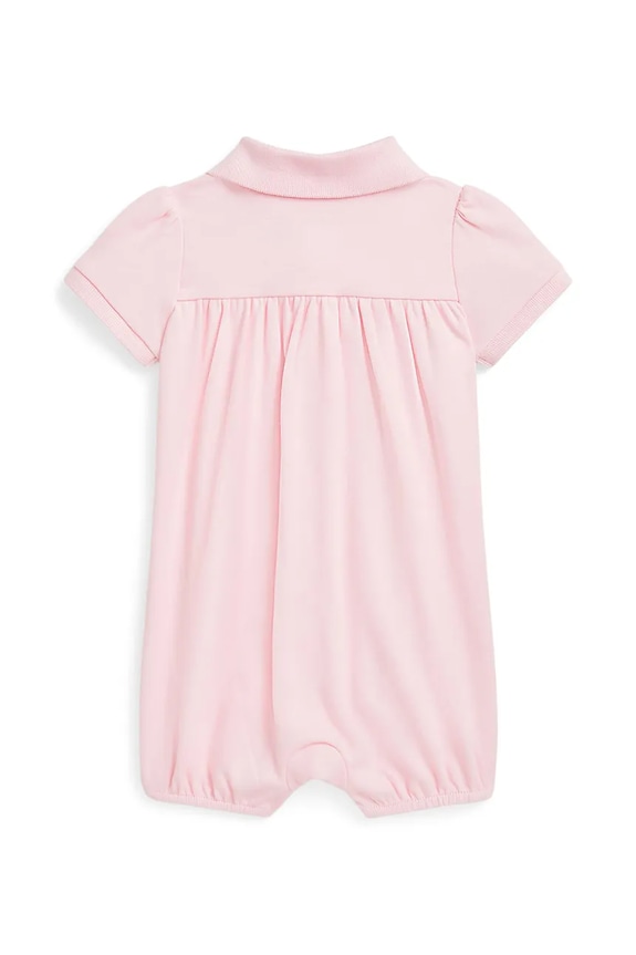 Detské bavlnené dupačky Polo Ralph Lauren 310734900026 ružová SS26