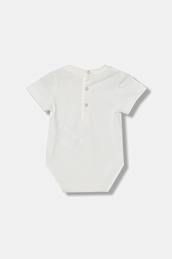 Bavlnené body pre bábätká Elisabetta Franchi ENBD007.0.JF054 béžová SS26