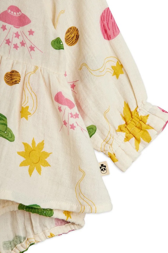 Mini Rodini body bawełniane niemowlęce Space multicolor 26240116