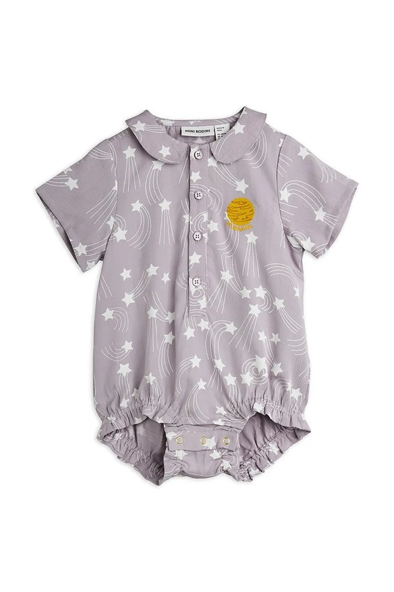 Mini Rodini body bebe Starfall violet 26240117