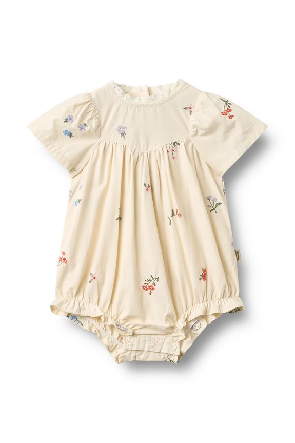 Wheat salopete bebeluși din bumbac Produs pentru bebe bej 4975.235.GOTS