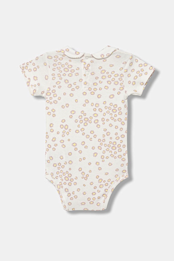United Colors of Benetton body dojčenské bavlnené 30NDAB00Y.W.Stagionale biela SS26