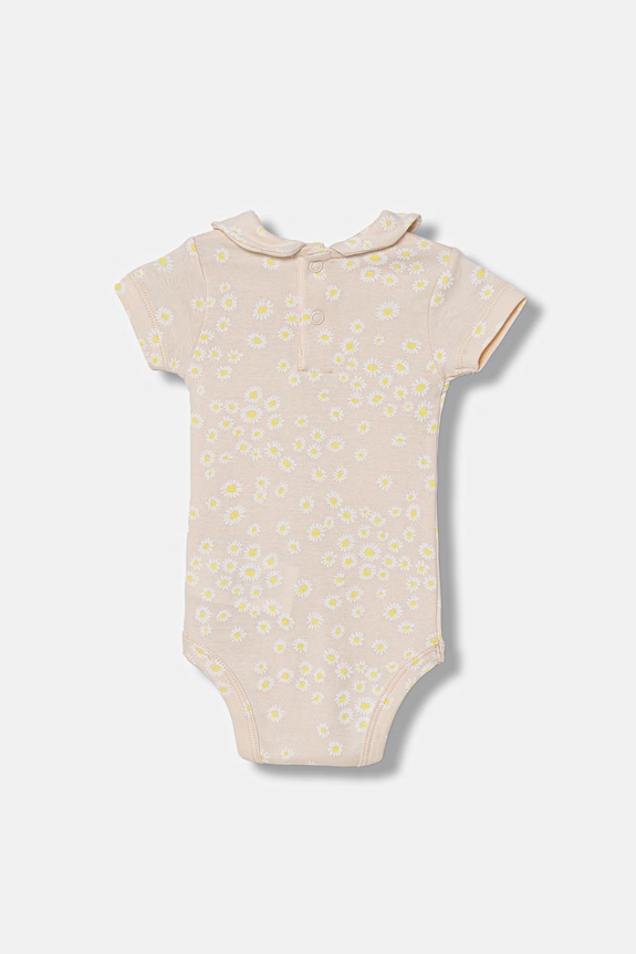 United Colors of Benetton body niemowlęce bawełniane 30NDAB00Y.W.Stagionale beżowy SS26