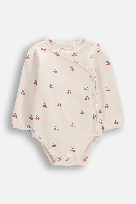 Coccodrillo body dojčenské bavlnené béžová WC6112602HGN