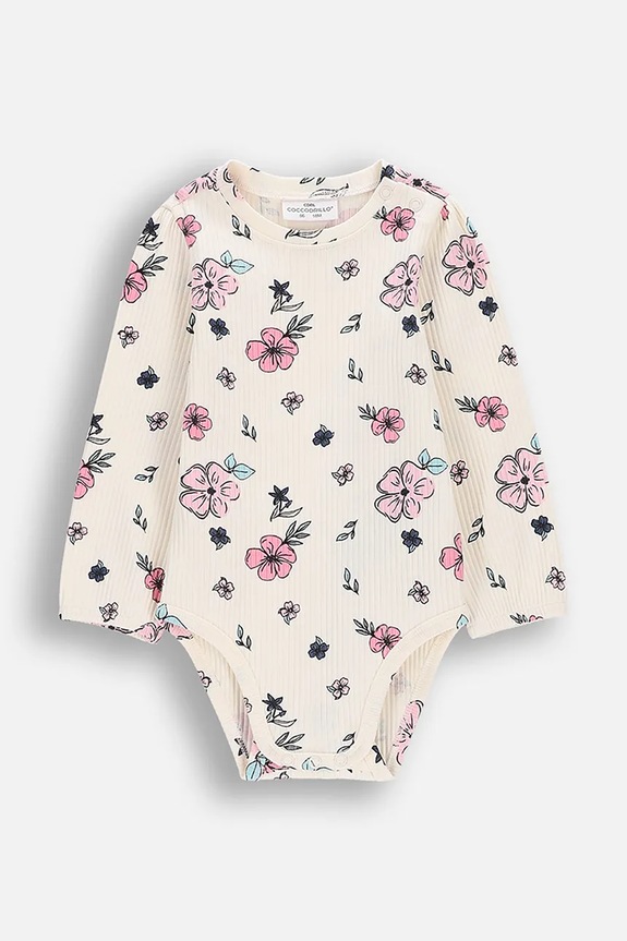 Coccodrillo body detské bavlnené béžová WC6112104FGN