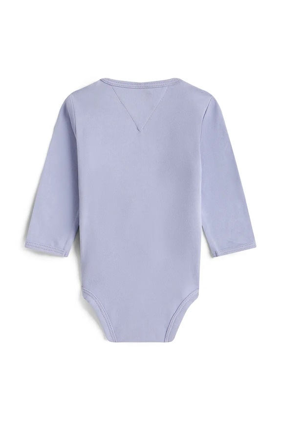 Bavlnené body pre bábätká Tommy Hilfiger KN0KN02133.PPY2 fialová SS26