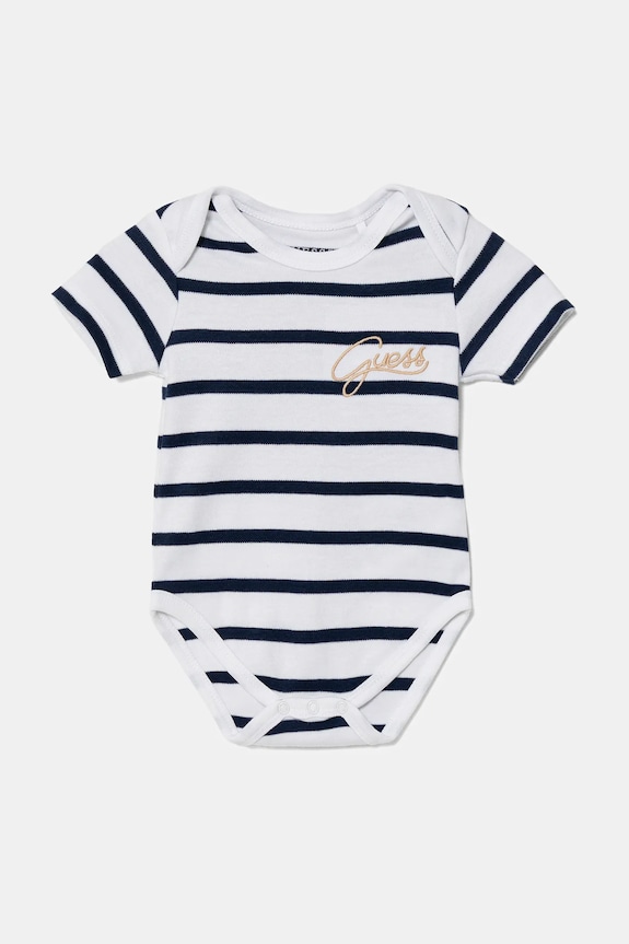 Боді з бавовною для немовлят Guess 3-pack H6RW05.KA6W1.PPY2 білий SS26