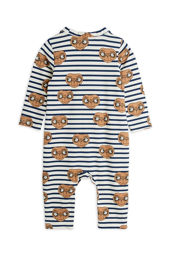 Chłopiec Mini Rodini pajacyk niemowlęcy E.T. 25840100 biały