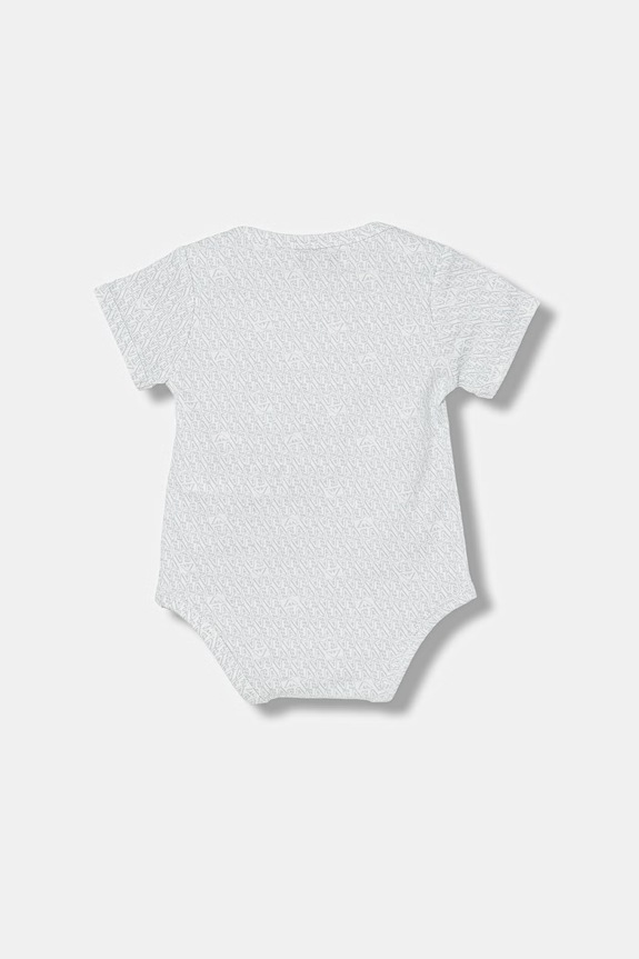 Хлопчик Emporio Armani боді дитяче бавовняне 2 шт. EY000010.AF22049 блакитний