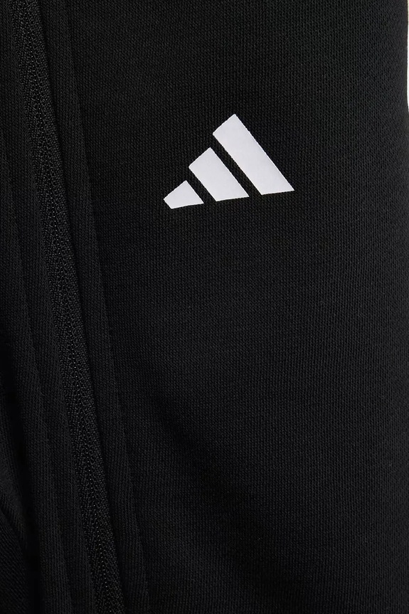 adidas Performance pajacyk z kapturem niemowlęcy z bawełny MERCEDES KE5936 czarny