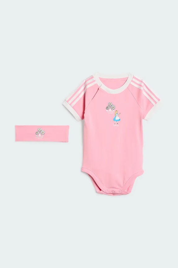 Body pre bábätká adidas Originals DISNEY Pre bábätká ružová KE0482