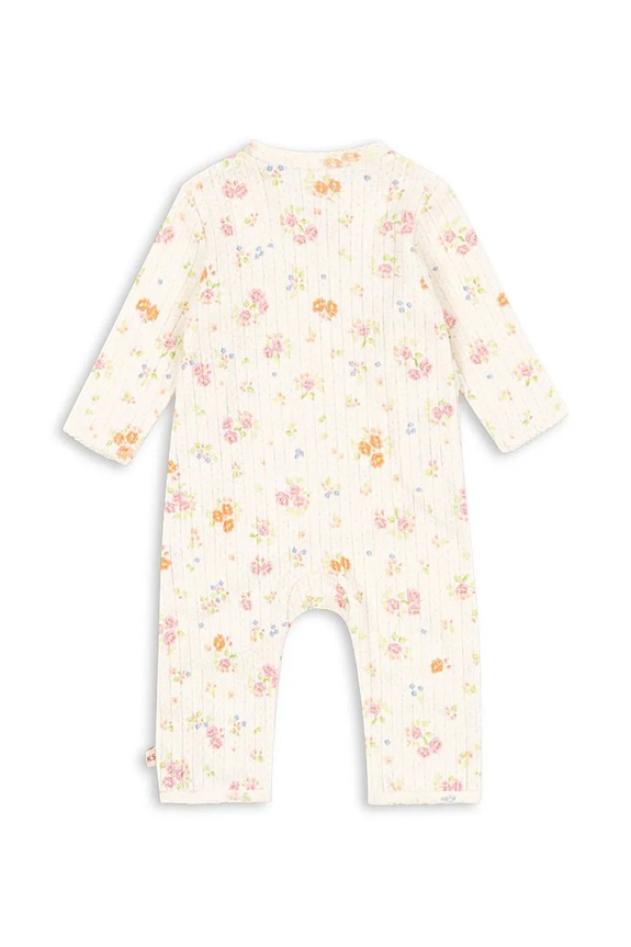 Konges Sløjd rugdalózó MINNIE NEWBORN ONESIE GOTS KS105004.PPY2 bézs SS26