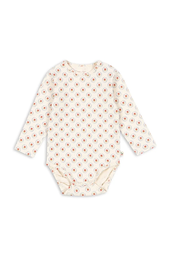 Konges Sløjd body neoanto BASIC LS BODY GOTS Planet friendly beige KS104673.PPY2