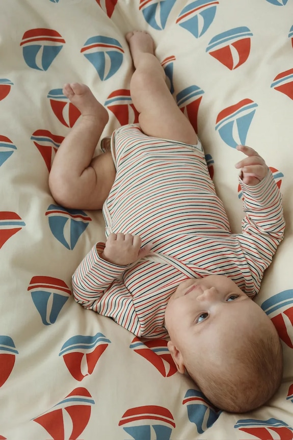 Konges Sløjd body neoanto BASIC LS NEWBORN BODY GOTS Planet friendly multicolore KS104674.PPY2