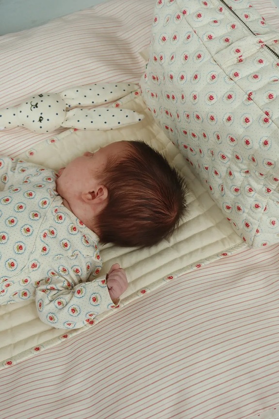 Kombinezon za bebe Konges Sløjd BASIC NEWBORN ONESIE GOTS KS104675.PPY2