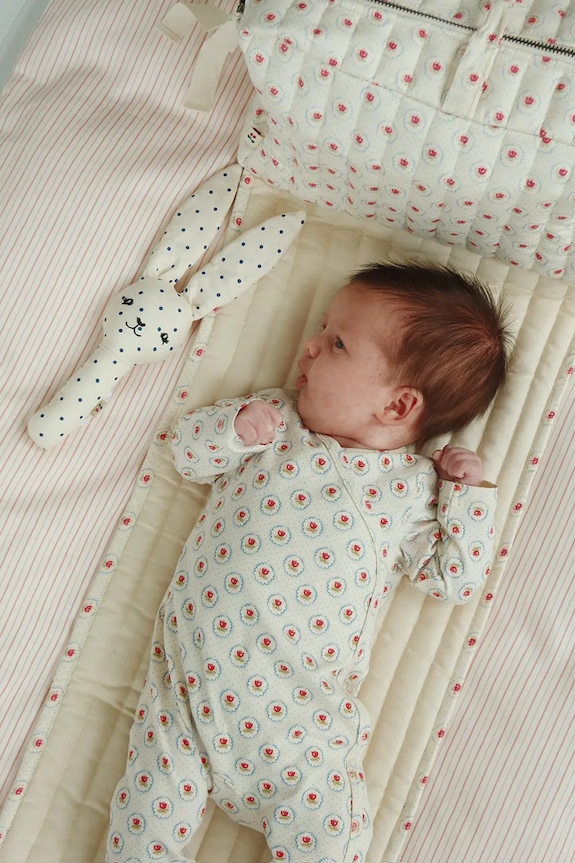 Kombinezon za bebe Konges Sløjd BASIC NEWBORN ONESIE GOTS KS104675.PPY2