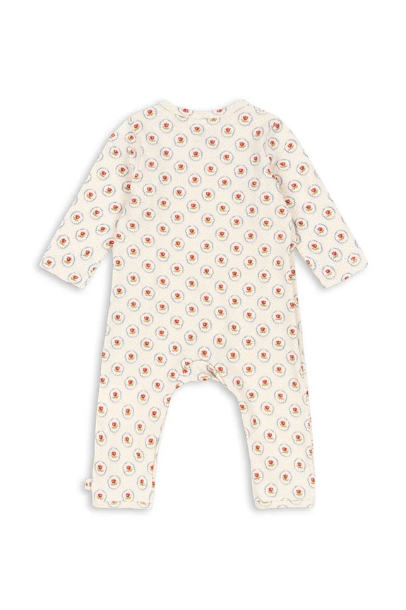 Dječaci Kombinezon za bebe Konges Sløjd BASIC NEWBORN ONESIE GOTS KS104675.PPY2 bež