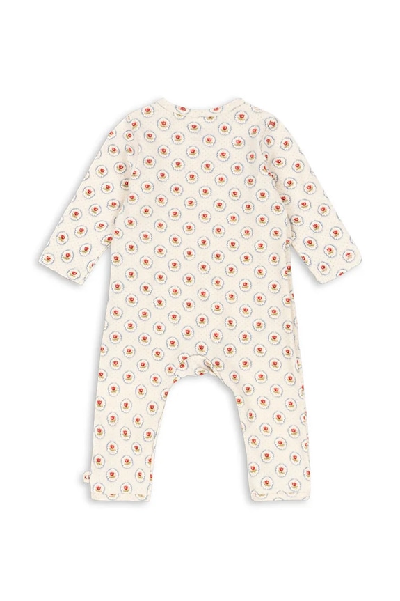 Dječaci Kombinezon za bebe Konges Sløjd BASIC NEWBORN ONESIE GOTS KS104675.PPY2 bež