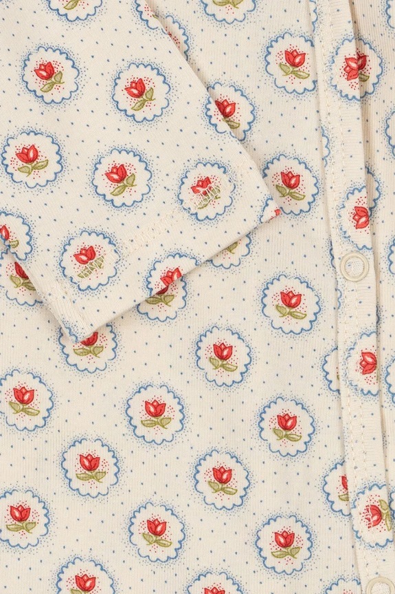Kombinezon za bebe Konges Sløjd BASIC NEWBORN ONESIE GOTS KS104675.PPY2 bež