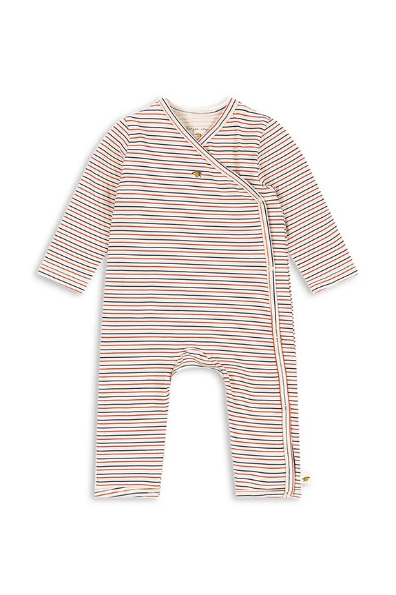 Pajac za dojenčka Konges Sløjd BASIC NEWBORN ONESIE GOTS Izdelek za dojenčke pisana KS104675.PPY2